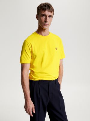 Tommy hilfiger best sale t shirt jaune