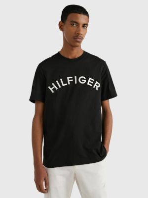 Logo Embroidery T-Shirt | BLACK | Tommy Hilfiger