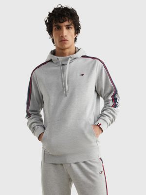 Sudadera Sport con cinta distintiva y capucha | GRIS | Hilfiger