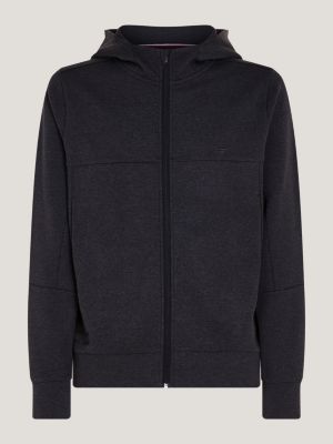 Mens black on sale tommy hilfiger hoodie