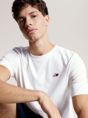 White Hilfiger | Essential Sport Tommy T-Shirt | Logo