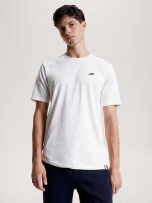 | Essential Sport T-Shirt White Tommy Logo | Hilfiger