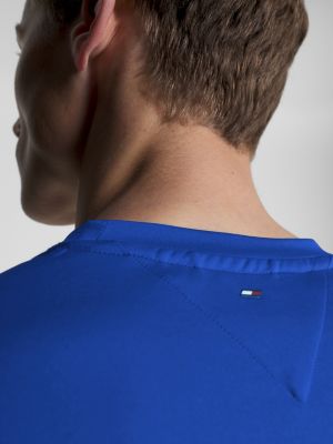 Sport Essential Slim | | Blau Tommy Fit Hilfiger T-Shirt