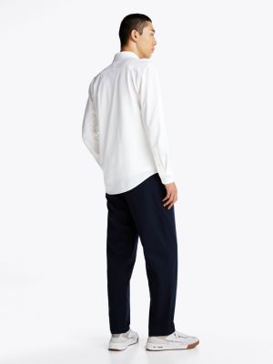 | Tommy Knit | Slim Shirt 1985 White Hilfiger Collection Fit