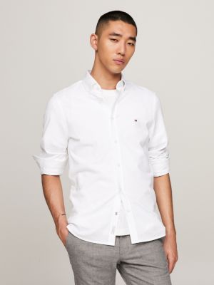 Shirt Tommy Collection | Slim White Knit Hilfiger 1985 | Fit