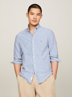 Slim | Stripe 1985 Blue Fit Shirt | Hilfiger Tommy Collection