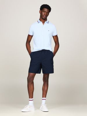 blue 1985 collection slim fit poloshirt für herren - tommy hilfiger