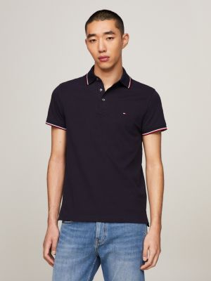 Tommy Slim | | Polo Blue Fit Collection Tipped Hilfiger 1985