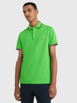 1985 Collection Tipped Slim Fit Polo | GREEN Tommy Hilfiger