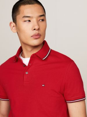 Tommy Hilfiger 1985 Slim Fit polo shirt red, One Colour