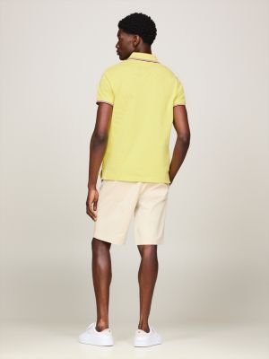 1985 Collection Tipped Slim Fit Polo | Yellow | Tommy Hilfiger