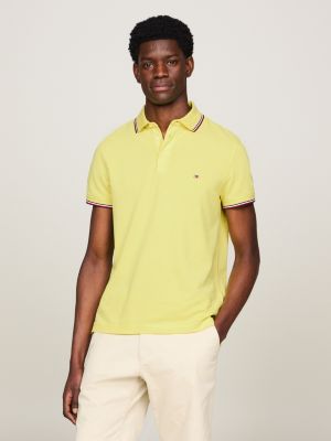 Tommy hilfiger cheap polo yellow