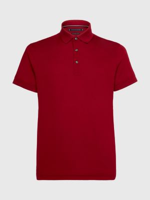 Essential Slim Fit Jersey Polo RED Tommy Hilfiger