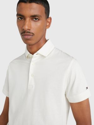 Essential Slim Fit Jersey Polo | WHITE | Tommy Hilfiger