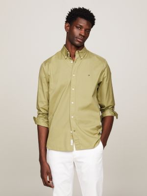 Outlet de Tommy Hilfiger: Camisa para hombre, Blanco  Camisa Tommy Hilfiger  MW0MW30661 en línea en