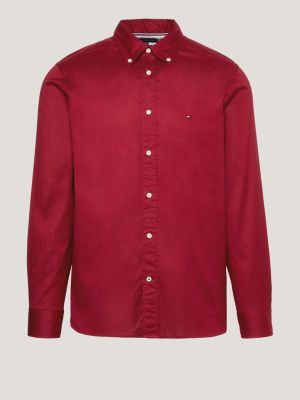 Camiseta roja tommy hilfiger hombre hot sale