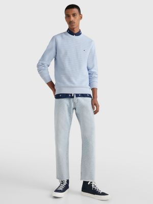 Textured Organic Cotton Jumper MULTI Tommy Hilfiger