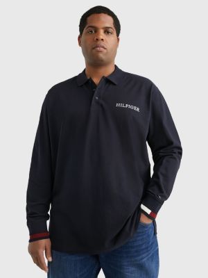 Plus de corte con manga larga AZUL Tommy Hilfiger