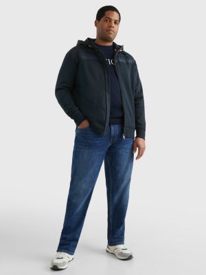 Plus ZipThru Toggle Cord Hoody BLUE Tommy Hilfiger