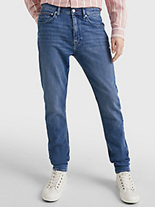 denim jeansy houston ze zwężanymi nogawkami dla mężczyźni - tommy hilfiger