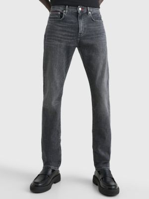 Bleecker Slim Black Jeans | DENIM | Tommy Hilfiger