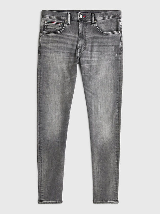 BELLO GREY Houston Tapered Faded Black Jeans for men TOMMY HILFIGER