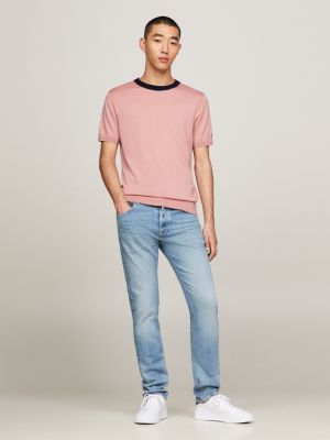denim bleecker slim jeans mit fade-effekten für herren - tommy hilfiger