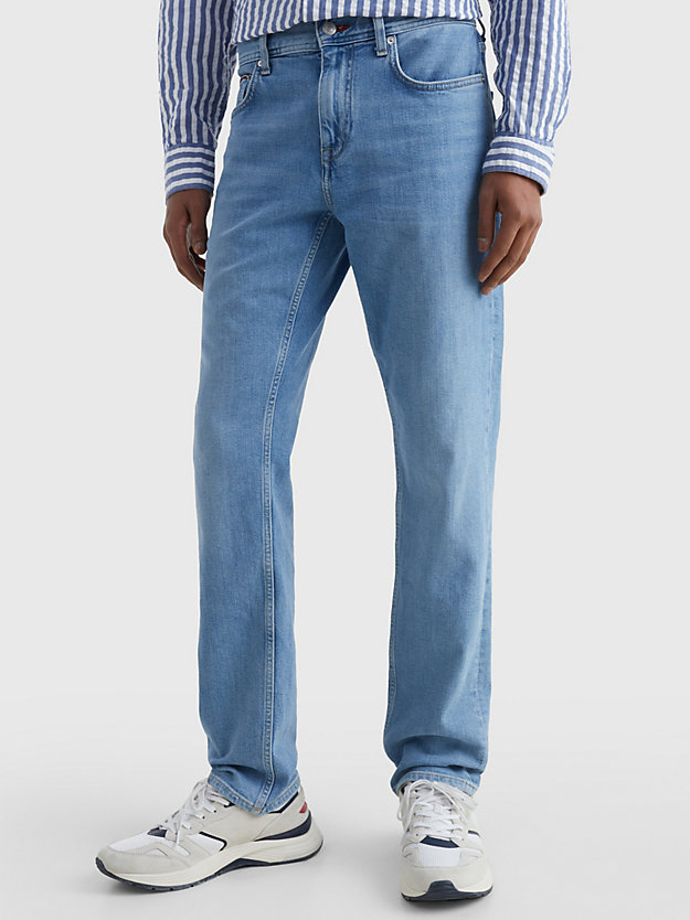 FOSTER BLUE Denton Straight Jeans for men TOMMY HILFIGER