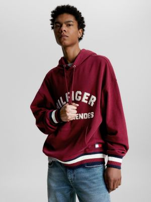 Tommy Hilfiger x Shawn Mendes Logo Hoody | RED | Tommy Hilfiger