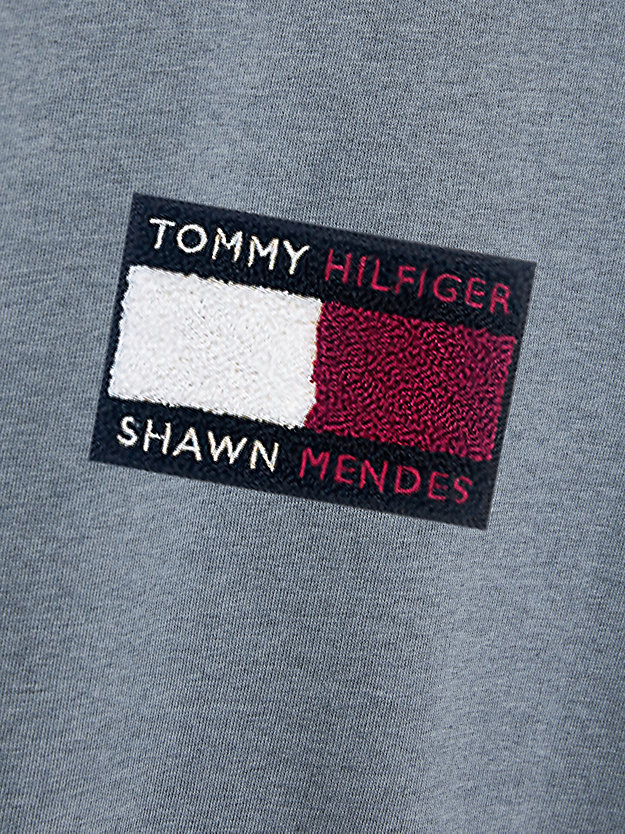 MEDIUM GREY HEATHER Tommy Hilfiger x Shawn Mendes Flag Sweatshirt for men TOMMY HILFIGER
