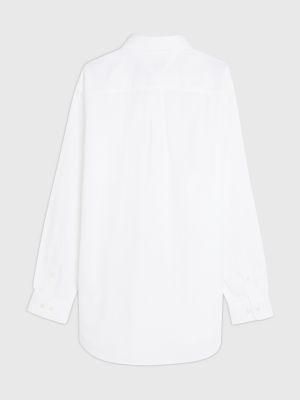 OPTIC WHITE Tommy Hilfiger x Shawn Mendes Archive Fit Oxford Shirt for men TOMMY HILFIGER