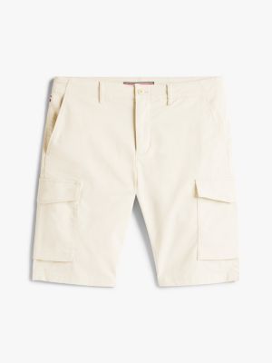 beige 1985 collection relaxed fit cargo-shorts für herren - tommy hilfiger