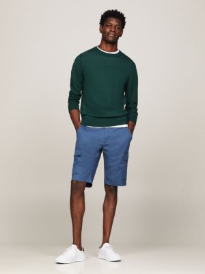 blue 1985 collection relaxed fit cargo-shorts für herren - tommy hilfiger