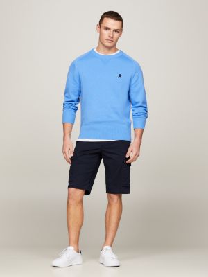 blue 1985 collection relaxed fit cargo-shorts für herren - tommy hilfiger