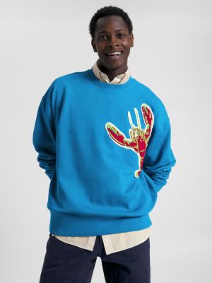 sudadera-tommy-hilfiger-x-andy-warhol-azul-tommy-hilfiger
