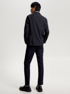 Virgin Wool Patch Pocket Blazer | BLUE | Tommy Hilfiger