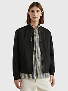 cazadora bomber th protect negro de mujer tommy hilfiger