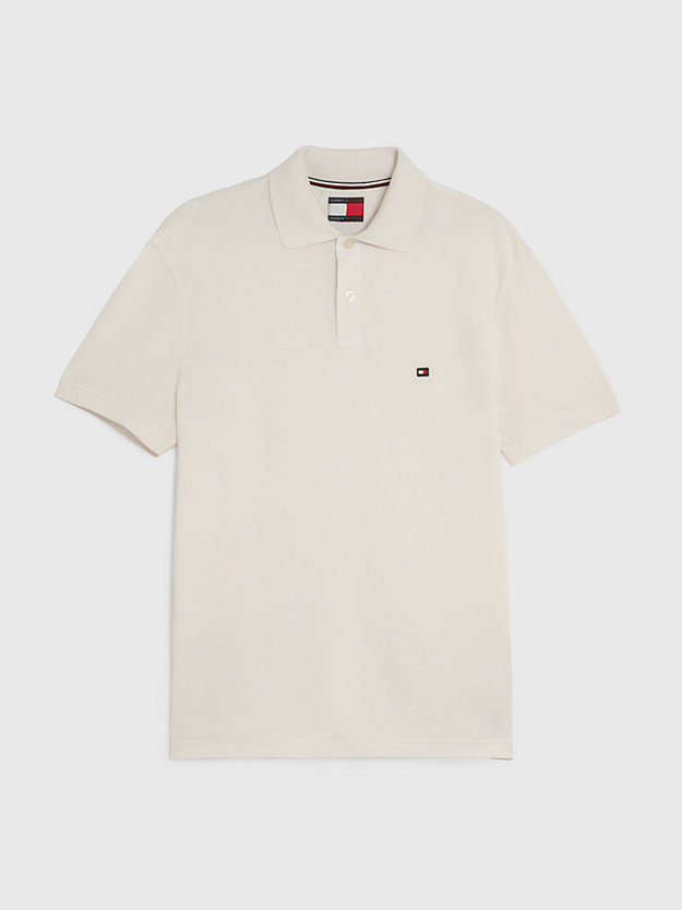 WEATHERED WHITE Tommy Hilfiger x Shawn Mendes Regular Fit Polo for men TOMMY HILFIGER