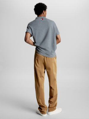 MEDIUM GREY HEATHER Tommy Hilfiger x Shawn Mendes Flag Polo for men TOMMY HILFIGER