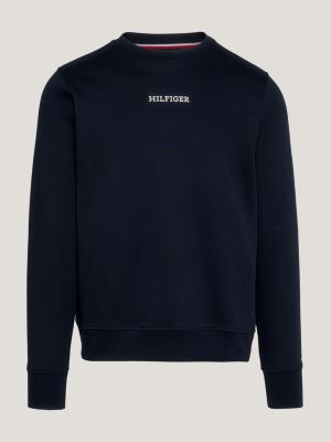 Flex-Fleece-Sweatshirt | BLAU | Tommy Hilfiger