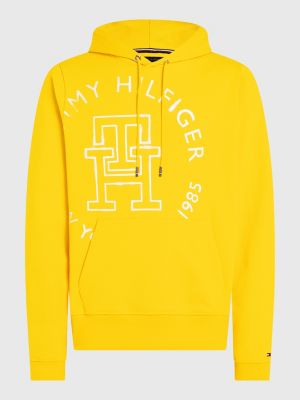 Hilfiger sale yellow hoodie