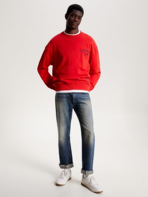 Orange tommy on sale hilfiger jumper