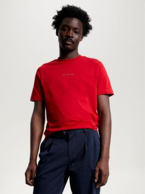 | Red | Hilfiger Tommy Hilfiger Logo Monotype T-Shirt