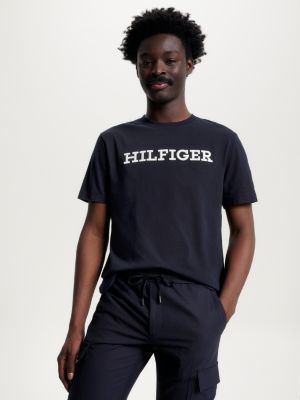 Archive Hilfiger Monotype Hilfiger Embroidery Tommy Fit | T-Shirt Blue |