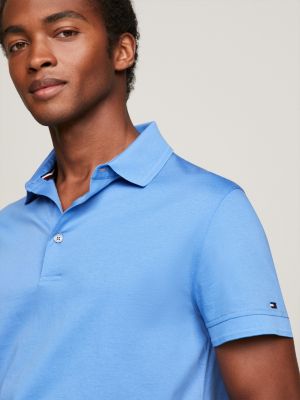 Light blue shop tommy hilfiger polo