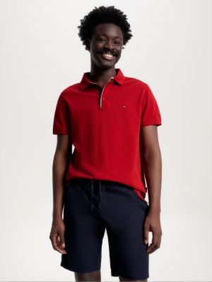 Tommy hilfiger polo rood hot sale