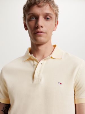 Polo tommy best sale hilfiger jaune