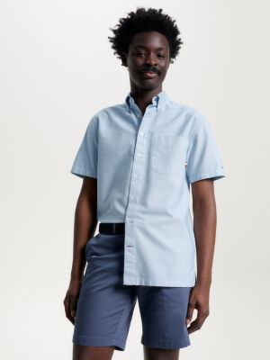 Oxford shirt with on sale shorts