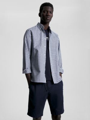 Classics Gingham Regular Fit Oxford Shirt | Blue | Tommy Hilfiger