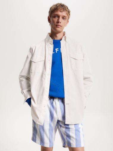 Premium Garment Dyed Archive Fit Overshirt